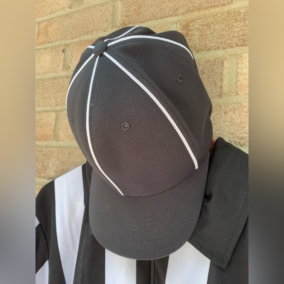 Smitty Football Official Referee Shirt w/ Hat, Penalty Flag, and Football Bag - Picture 4 of 7